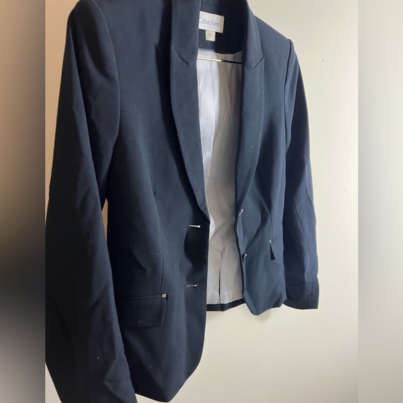 Blue Calvin Klein Blazer - Picture 2 of 5